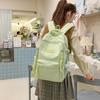 Women's Backpack Bow Embroidered Student Large Capacity Schoolbag