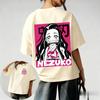 2026 Unisex Demon Slayer Nezuko Kamado Anime T Shirt Women Men Short Sleeve Tee Graphic Print Casual Streetwear Summer Trendy