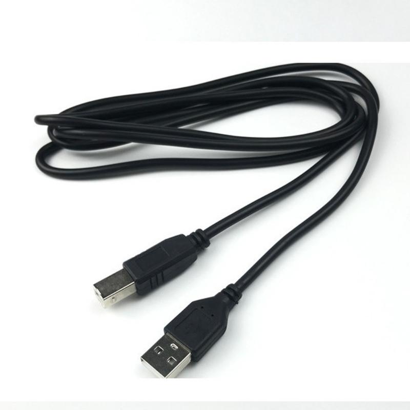 USB Printing Data Cable Printer Cord Square Port USB 2.0 Printing Cable High Speed A Male to B Male 1.5m Length