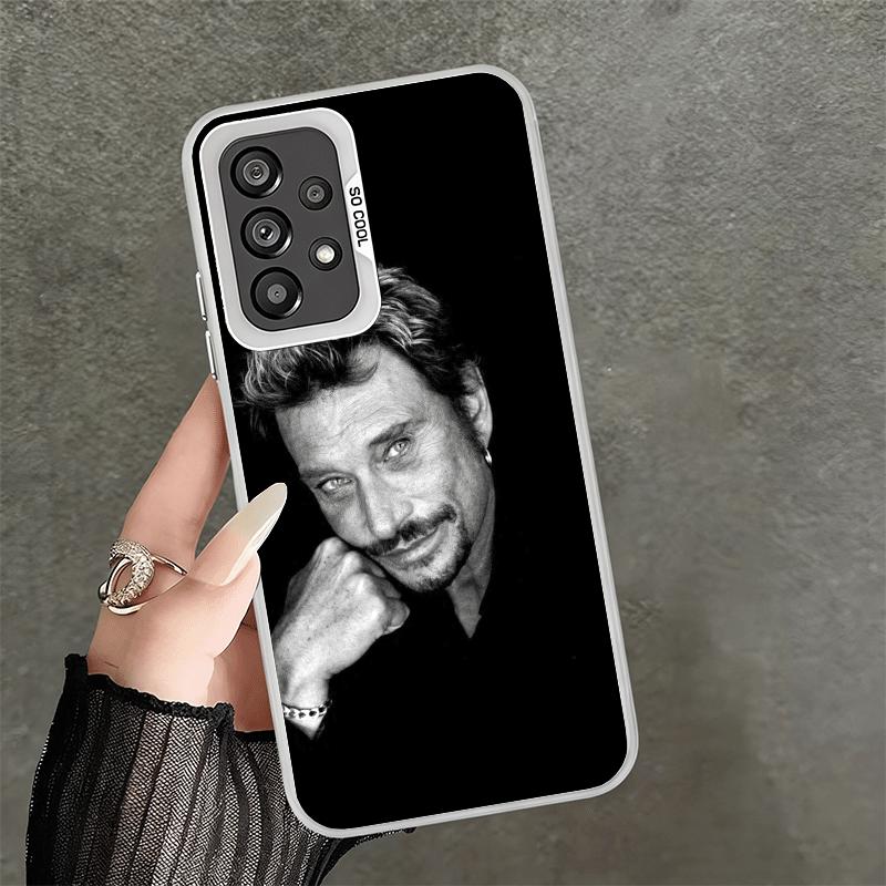 

Johnny Hallyday Music Soft Phone Case for Samsung A17 A16 A15 A14 A13 A57 A56 A55 A54 A53 A37 A36 A35 A34 A33 A26 A25 A24 A23 A5 Samsung A37