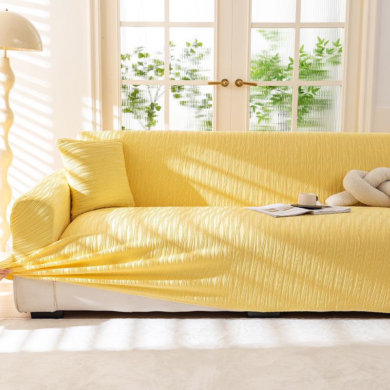 Sofa Cover All In One All In One New Summer Cool Ice Silk Elastic Lazy Sofa Dust Cover