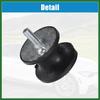 Motoforti No.22316799331 Rear Engine Transmission Mount Kit for BMW 1 Series M 3.0L 2011 Metal Rubber Black Long-lasting