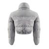 Women's Autumn-Winter Short Cotton Jacket - European American Style Outerwear