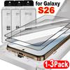 Easy Installation Tempered Glass for Samsung Galaxy S26 Plus Screen Protectors HD Clear Glass Films for Samsung Galaxy S26 Ultra