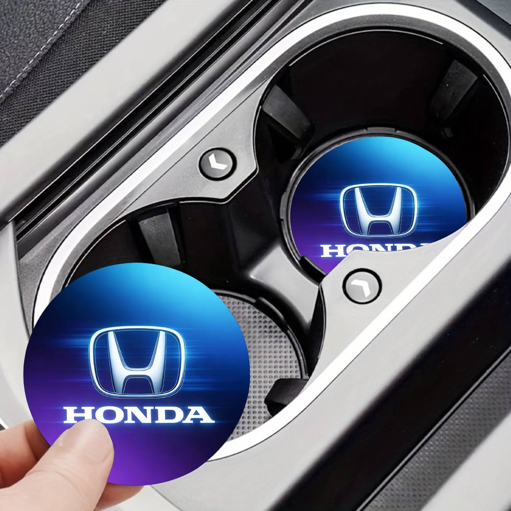 AAADC1 For Honda New Car Cup Holder Anti-Slip Silicone 7cm Insert Coaster Mat Universal Car Accessories Black Fit Most Cars