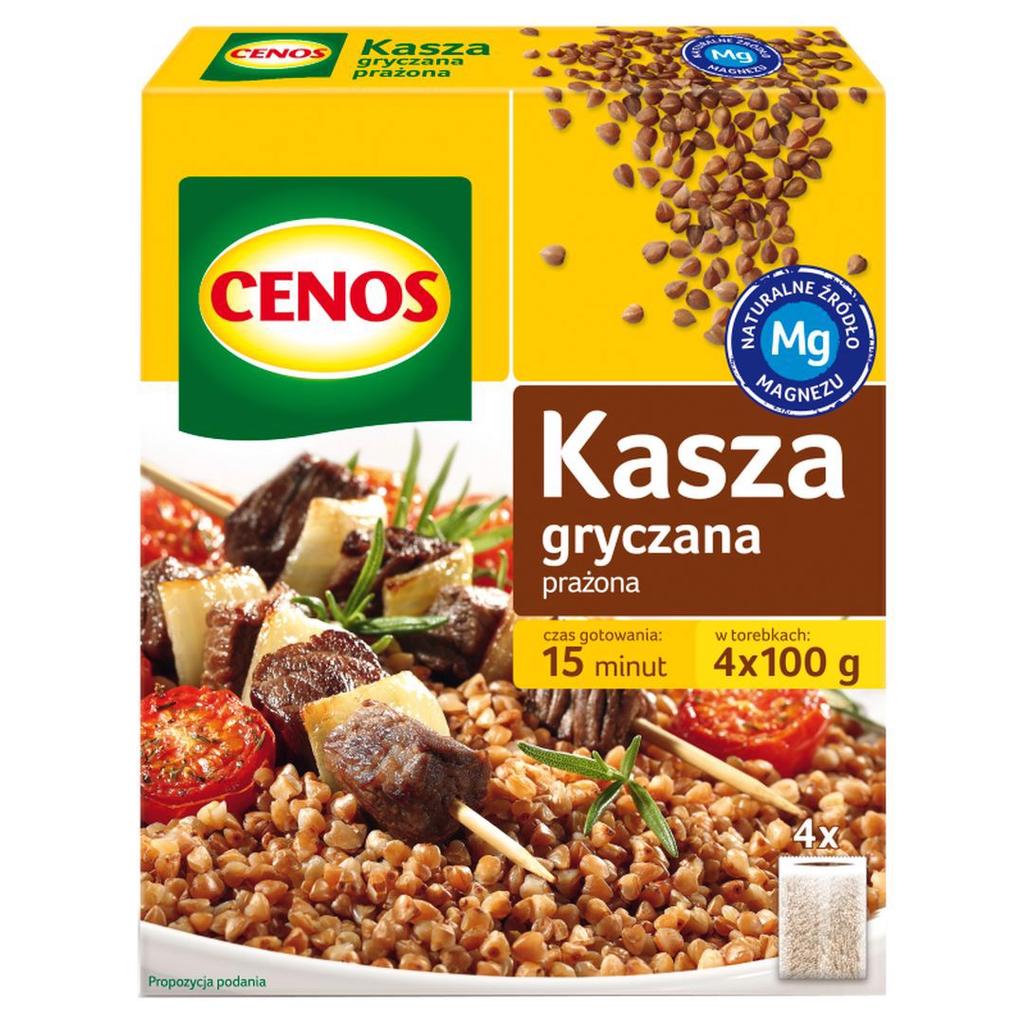 Cenos Geröstete Buchweizengrütze 400 g (4 x 100 g)