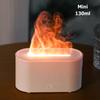 Mini Colorful Flame Air Aroma Diffuser Humidifier Aromatherapy Essential Oil Diffuser with Auto Off for Home Bedroom Office
