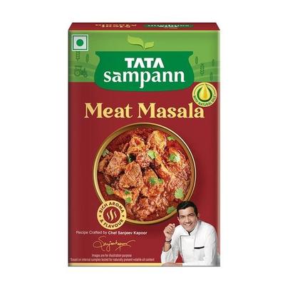 TATA Sampann Meat Masala with Natural Oils, 100g, Meat Masala Powder, Crafted by Chef Sanjeev Kapoor, With Chef’s Exclusive Tip