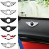 For BMW Mini Countryman Cooper One R55 R56 R60 R61 F54 F55 F56 F57 F60 Accessories Interior Door Lock Pin Emblem Wings Sticker