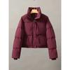 Women's Jacket Cotton-padded Clothes Short Fashion Stand Collar Thicken Bread Jacket Women Coat