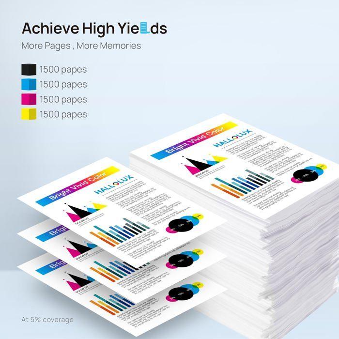 Lc422 Lc422Xl Cartouche D'Encre Compatible Pour Brother Lc422 Lc422Xl Lc-422 Lc-422Val Pour Brother Mfc-J6940Dw Mfc-J5740Dw Mfc-J534