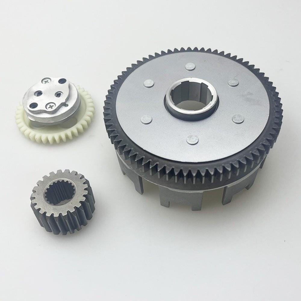 3pcs New Tc125/150/TMX 155 Clutch Housing Durable 70T 37T 21T Clutch Basket Assy Metal Oil Pump Assy Motorcycle Parts
