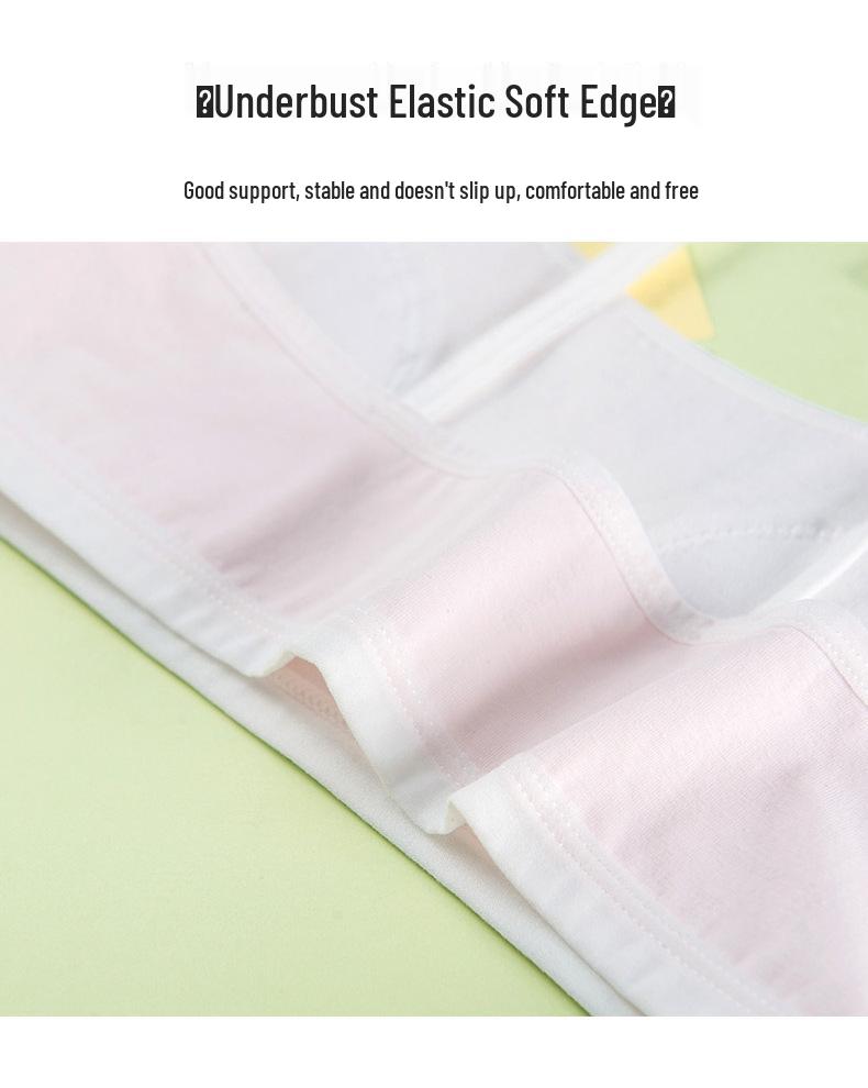 Stage One Pure Cotton Class A Bra Development Girl's Vest for Puberty