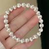Cat's Eye Bead Bracelet Women's Fashion Temperament Light Luxury Niche Cat Eye Elastic Rope Bracelet