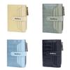 Pu Leather Womens Short Wallet With Two Fold Design And Multiple Card Slots