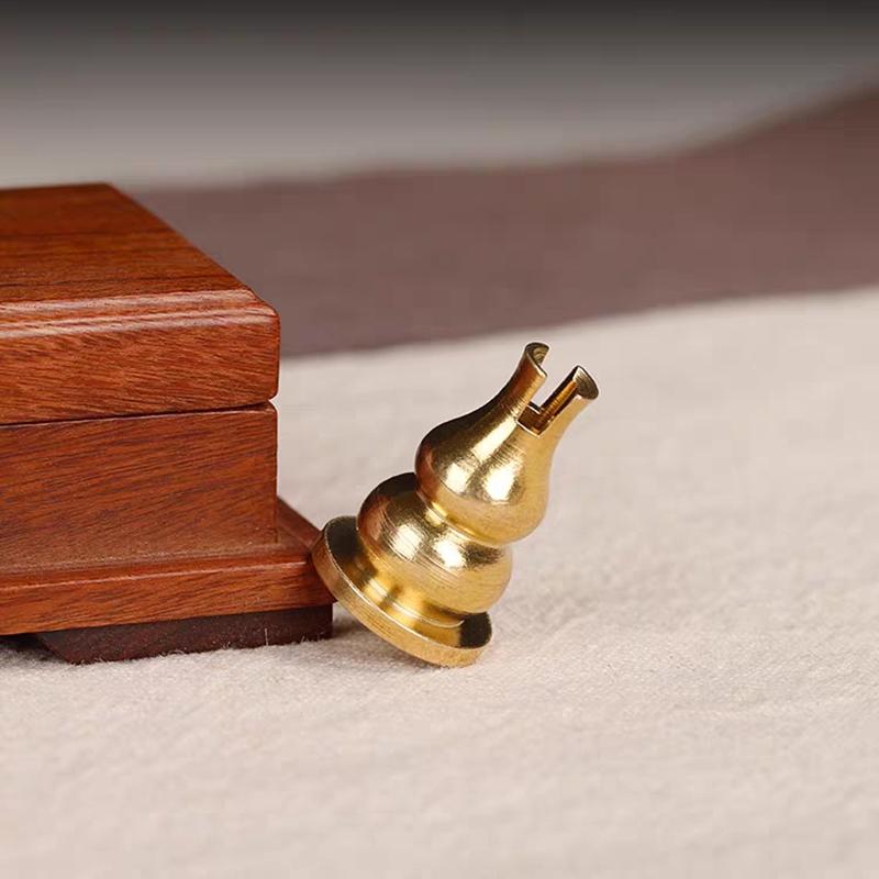

Alloy Gourd Base Incense Burner Accessories Thread Incense Tray Incense Rack DIY Home Bedroom Yoga Temple Incense Supplies