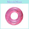 Eco-friendly Pvc Thick 0.22 Swim Ring For Adults With Glitter Design