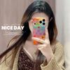 Summer Gradient Flower iPhone Case, Compatible with iPhone 16 and 17 Pro Max