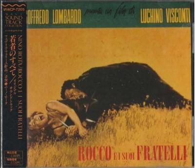 CD OST NINO ROTA  Rocco E I Suoi Fratelli WWCP7205 CINEPHILE 1992 Japan ObiSoundtracks  Musicals Used