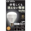 Light Bulb That Won't Go Out Even During a Power Outage [coconimo Tsuita] E17 40W (daylight White)