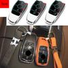 Leather Car Key Case Cover Key Chain Key Bag Shell Protector For Mercedes-Benz A-Class C260L E200L E-Class E300L Cls Glc