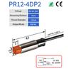 GTRIC PR12 Inductive Proximity Sensor PR12-4DN PR12-4DP M12 Short Type Proximity Switch 4MM Non-Flush 10-30V DC NPN PNP 2M Cable