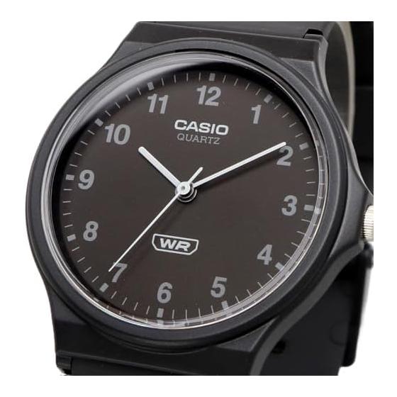[Casio] CASIO Analog Watch Chipkashi Cheap Casio MQ-24B-1B Biomass Plastic Band Unisex Black Overseas Model [Parallel Import]
