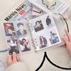 A5 Photocard Binder 4 Pockets Kpop Binder Photocards Collect Book Poca Supplies Photo Album Card Looseleaf Photocard Binder
