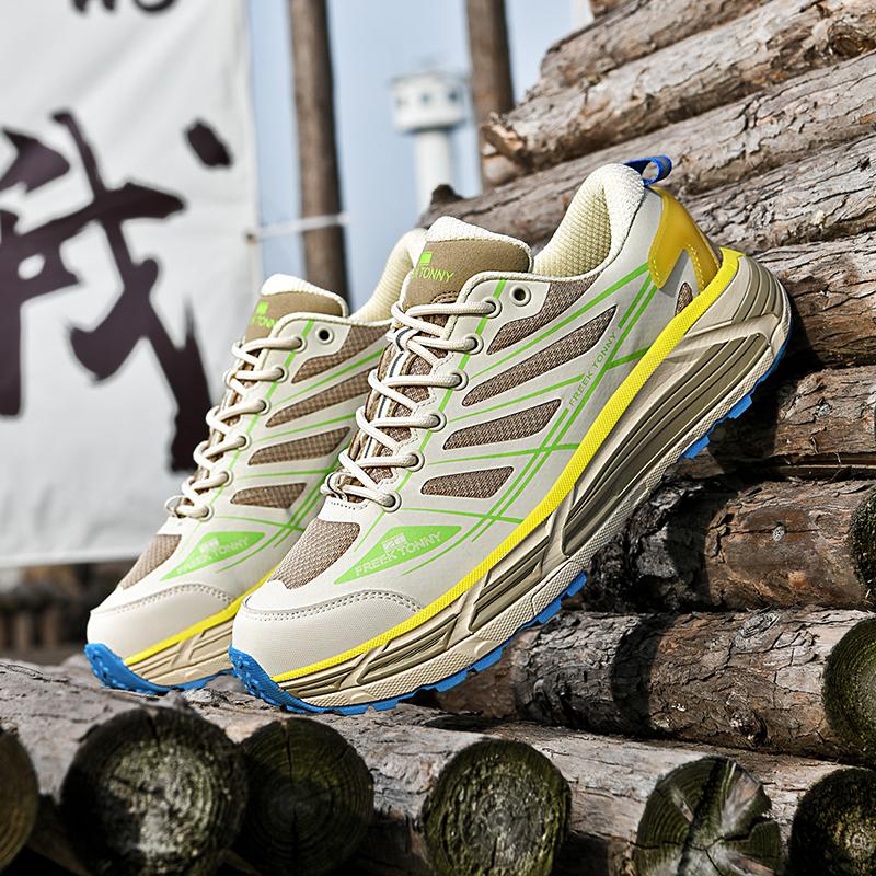 

Marathon Air Cushion Men Sports Running Shoes Breathable Lightweight Women s Comfortable Athletic Nonskid Carbon Plate Sneakers 45 зелений