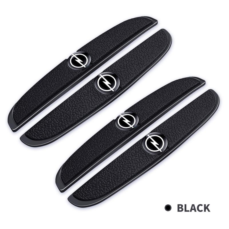 ZBAT5 4Pcs Car Door Edge Protection Buffer Trim Strip For Opel Corsa Astra Insignia Vectra Zafira Meriva Mokka Grandland Vivaro a Auto