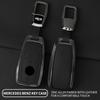Interior Mouldings Zinc Alloy Leather Car Key Fob Case 3/4 Button Fits 2019 2020 Mercedes-Benz A220 E63S AMG E-Class GLE 350 4MA