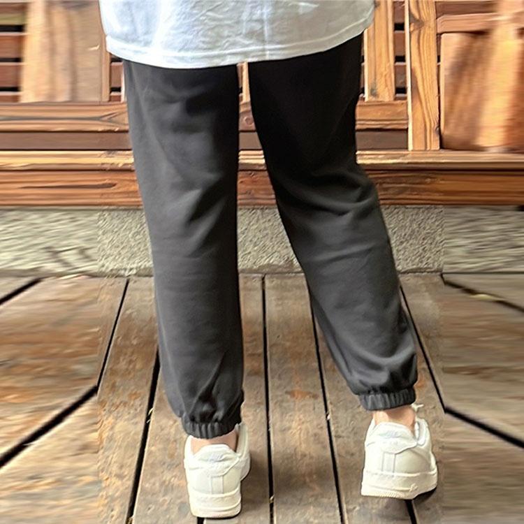 (WMNS) Converse Logo Sweatpants Asia Sizing 'Black' Women's 10024730-A01