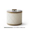 Simple High-grade Leather Storage Box Desktop Finishing Home Jewelry Box Model Room Dustproof With Cover Decoration Ornaments