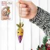 15PCS/30PCS 2D Design Easter Egg Decoration Hanging Ring Easter Egg Pendant  Spring Decoration