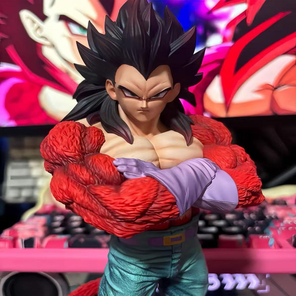 Anime Dragon Ball Super Saiyan Vegeta Figure Ssj4 Vegeta Action Figures Statue Model PVC Collection Toys Doll Gifts
