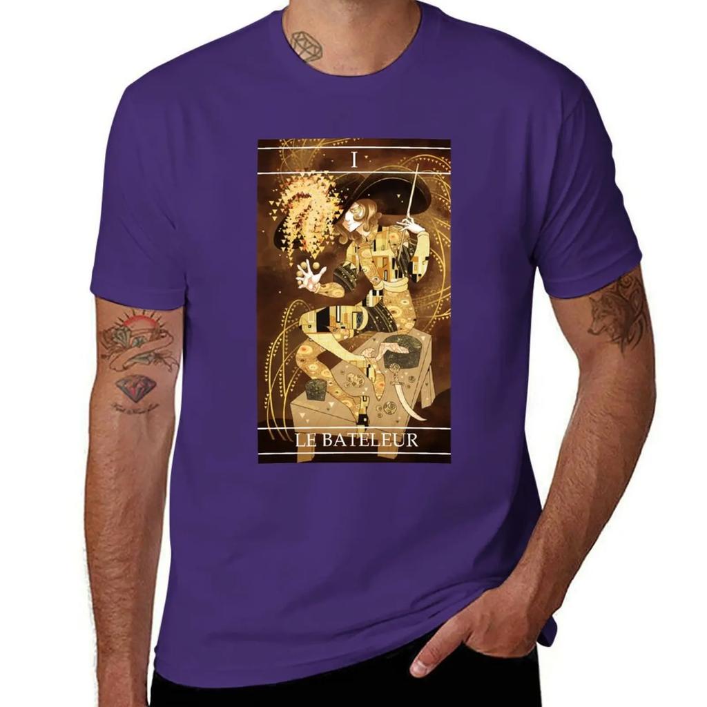 Tarot card 1 TShirt Aesthetic clothing baggy shirts tees mens t shirt