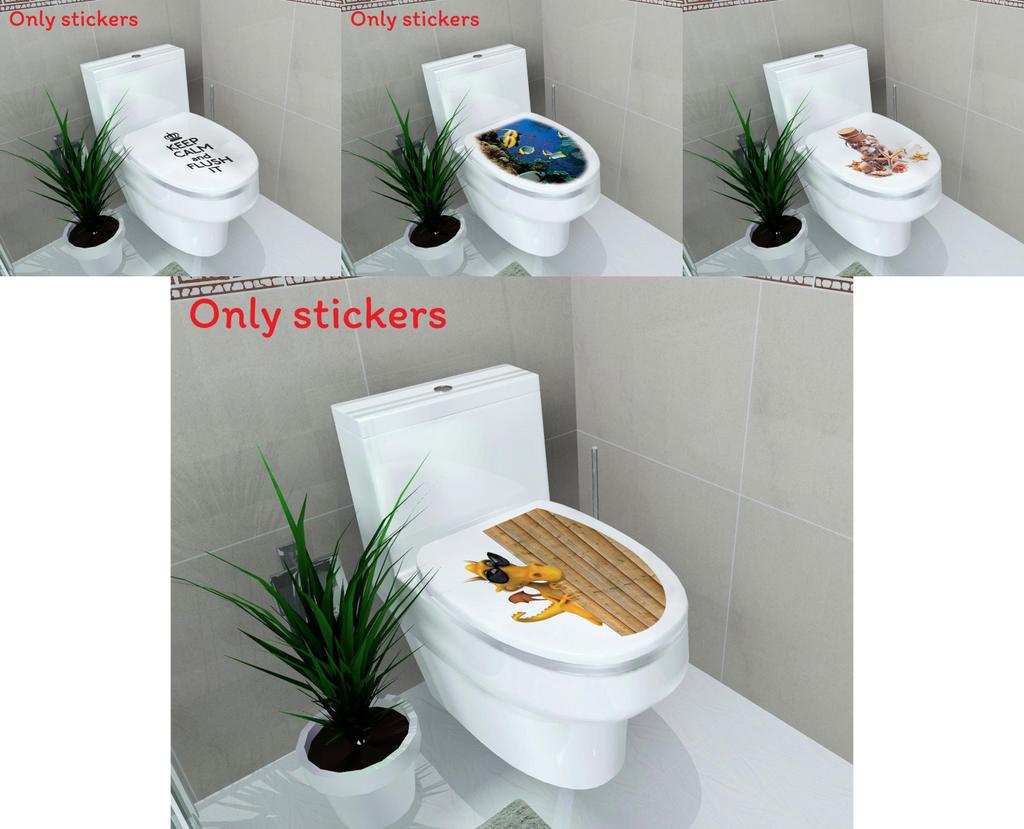 Marine Animals Wall Sticker Pvc Removable Waterproof Decal For Bathroom And Living Room Decor