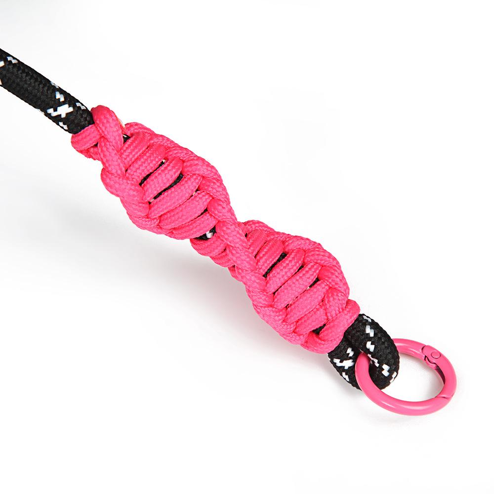Verstellbares Crossbody Dopamin Kontrastfarbe Geflochtenes Universelles Handy-Lanyard