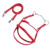 Horse Bridle Rein Nylon Stylish Adjustable Horse Bridle Headstall Equestrian Rein Red L( For Horses with Shoulder Height of 1.3 Meters and Above )