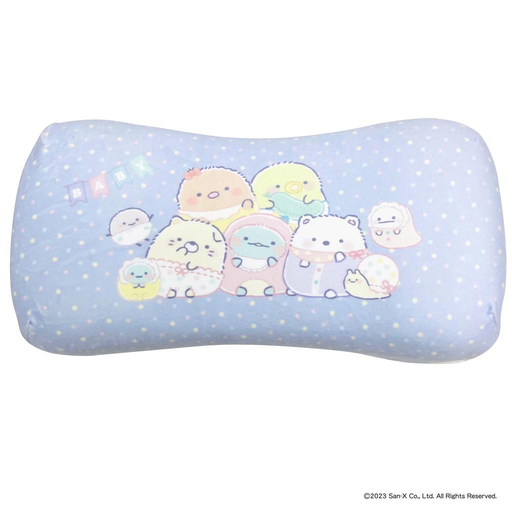 MORIPiLO Morishita Memory Foam Pillow Sumikko Gurashi 15x31cm Waist Support Back Support Stuffed Toy Cushion Pastel Purple 4621205