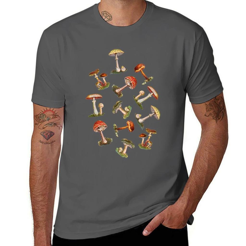 Mushrooms TShirt Comfort Stretch Tee Shirt TShirt