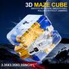 Puzzle Maze Cube with 3D Ball for Kids Brain Teaser, Education Sensory Toys for Boys Girls Christmas Birthday Gifts