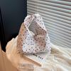 Kleine gepunktete Clutch-Tasche, Entspannter Stil, Großes Fassungsvermögen, Lässige Handtasche