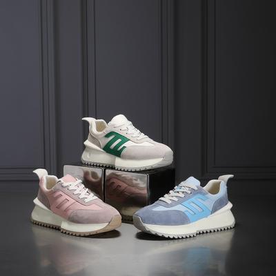 Authentic Small Waist Forrest Gump Shoes Women's Spring New Thick-soled Heightened Casual Sports Running Daddy Shoes