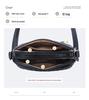 Genuine Leather Large Capacity Women's Shoulder & Crossbody Bag with Diamond Pattern - 2026 Trendy Casual Fashion Backpack