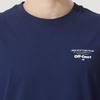 Skechers Comfort Sports Series Fashion Breathable Running Casual Short Sleeve T-Shirt Men tops Navy-Blue P225M025-00DU