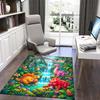 1PC Custom Name Dinosaur Adventure Jungle Theme Floor Mat Ideal for Living Room, Game Rooms, Office, Bedroom,Floor Mat Playful Design