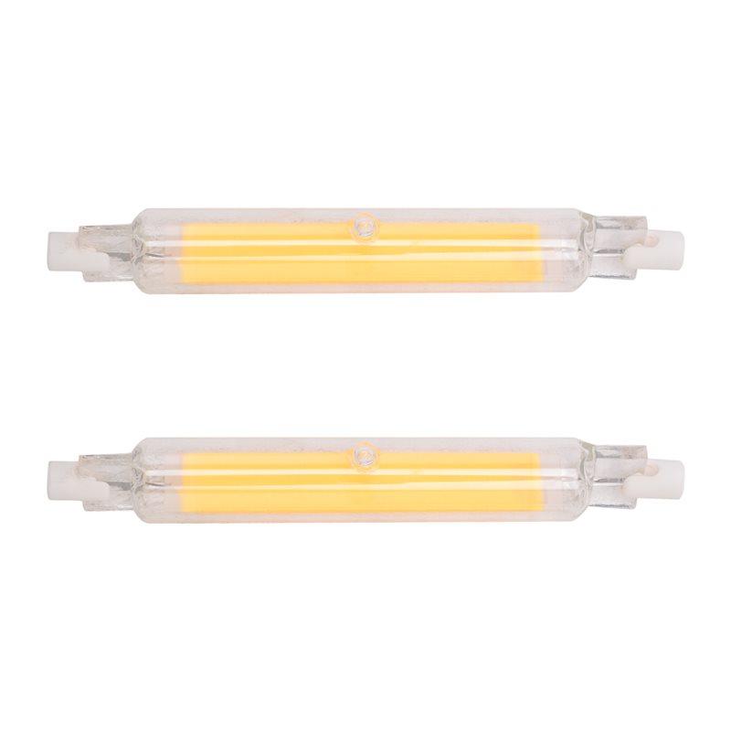 A84E-R7S LED 118Mm Dimmable Lamps Kit 20 W R7S LED Bulbs Replacement Kit For 200 W Halogen Bulbs, Warm White Pack Of 2