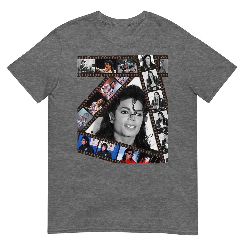 The King Of Pop Michael Jackson Mj002 Black Cotton 100 Tshirt