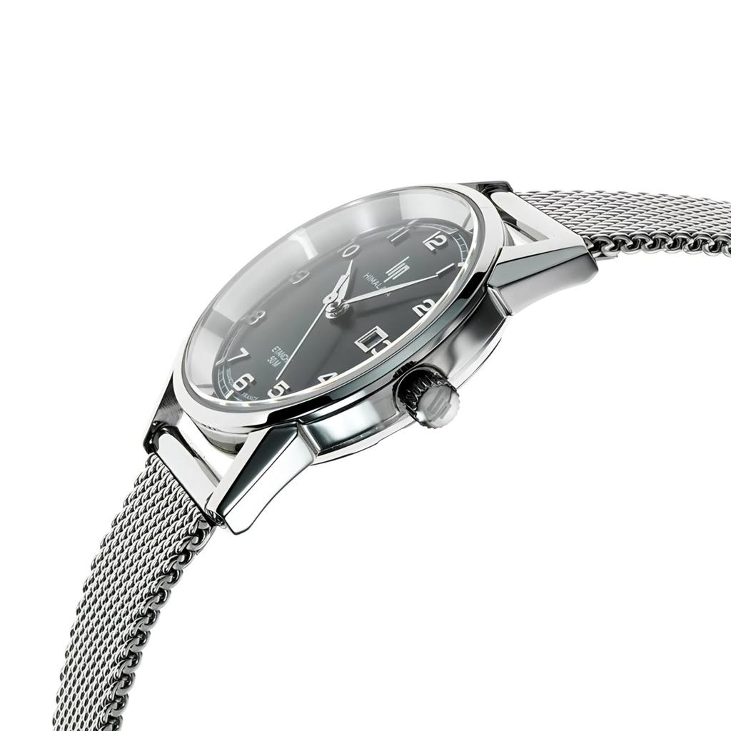 Authorized Dealer Lip Watch HIMALAYA 29 Watch 671612 Himalaya Black with Silver Mesh Strap [LIP] Women's